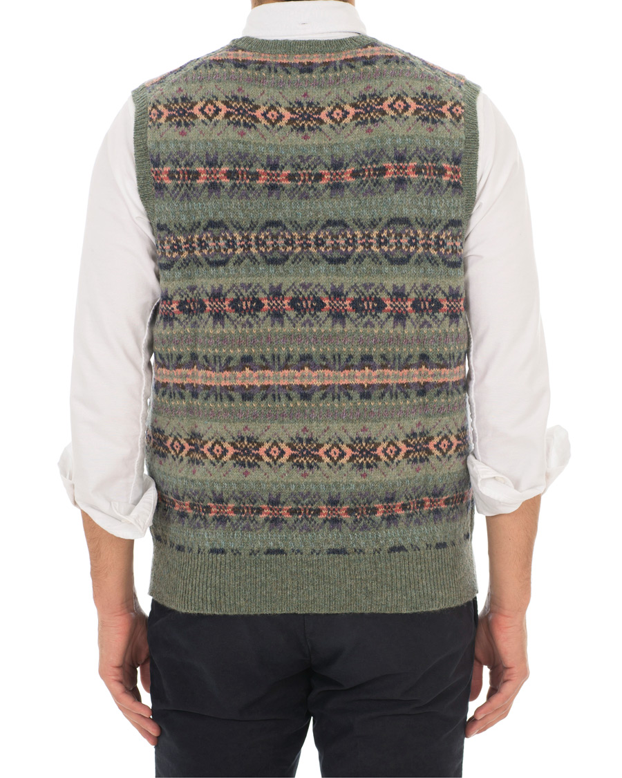 Herr | Tröjor | Polo Ralph Lauren | Wool Fairisle Crew Vest Lovette/Multi