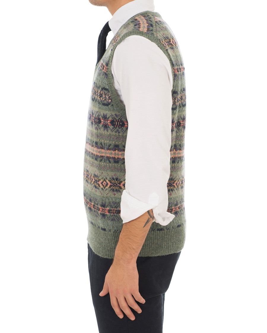 Herr | Tröjor | Polo Ralph Lauren | Wool Fairisle Crew Vest Lovette/Multi
