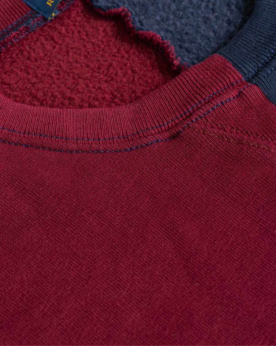 Herr | Tröjor | Polo Ralph Lauren | Teddy P Crew Neck Sweatshirt Cruise Navy/Classic Wine