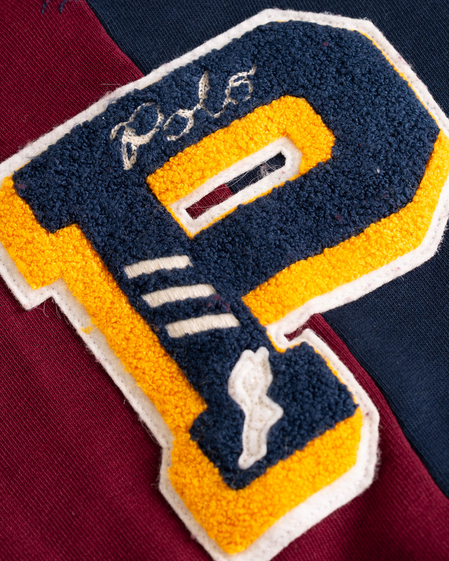 Herr | Tröjor | Polo Ralph Lauren | Teddy P Crew Neck Sweatshirt Cruise Navy/Classic Wine
