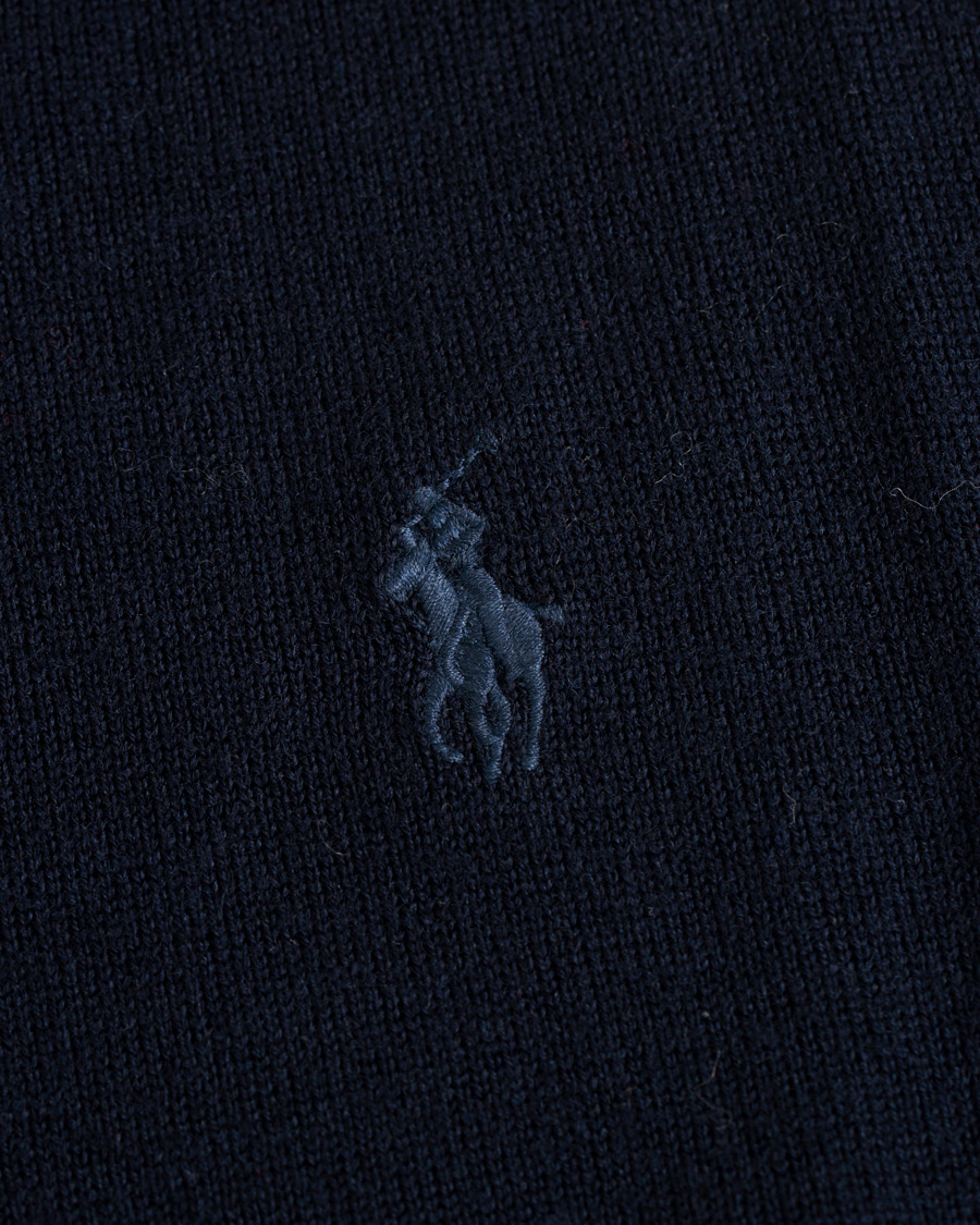 Herr | Tröjor | Polo Ralph Lauren | Merino Vest Hunter Navy