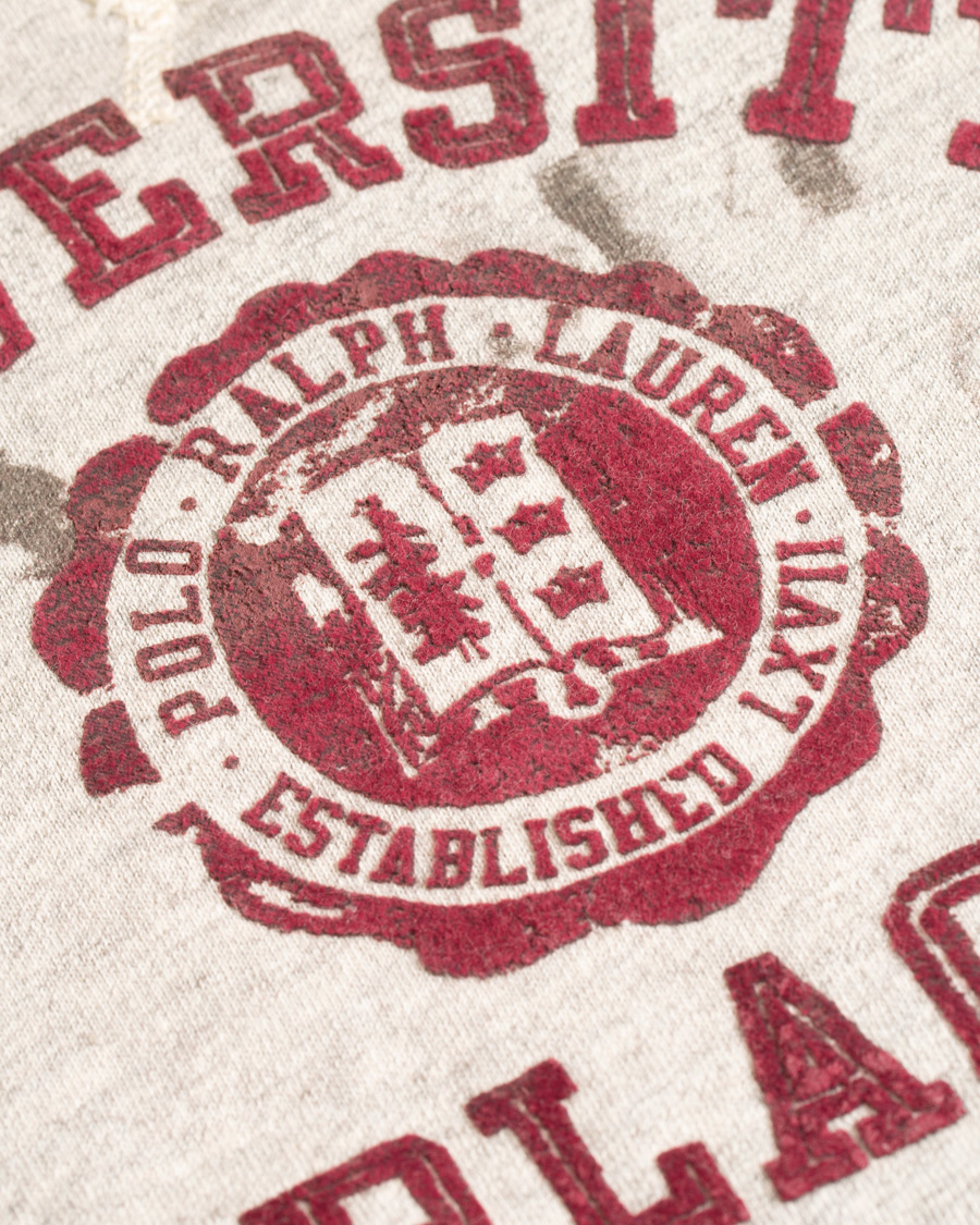 Herr | Tröjor | Polo Ralph Lauren | Varsity Crew Neck Sweatshirt Stadium Grey