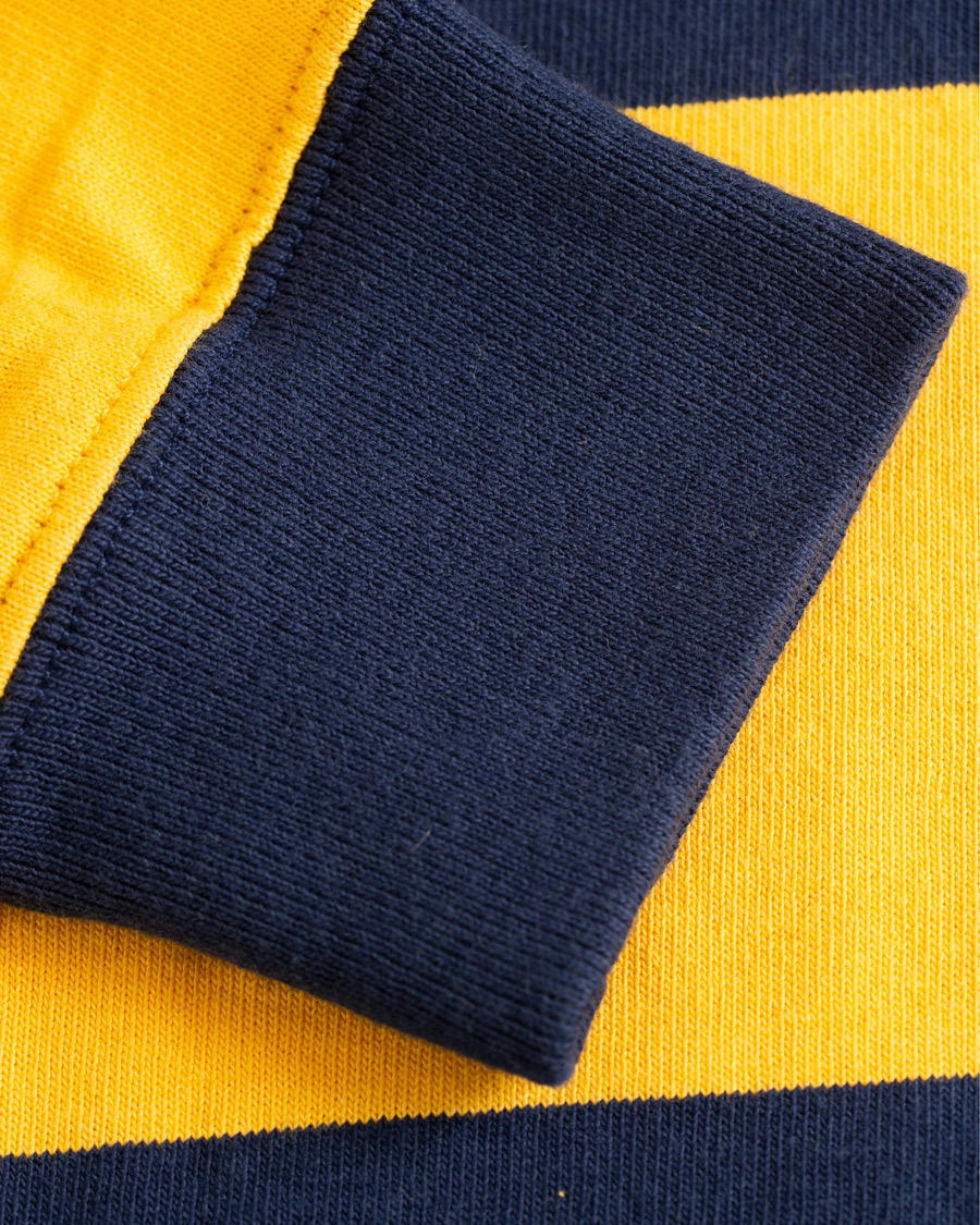 Herr | Tröjor | Polo Ralph Lauren | Barstripe Rugger Gold/Newport Navy
