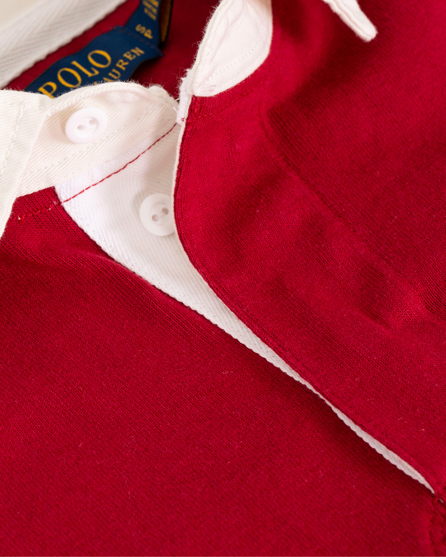 Herr | Tröjor | Polo Ralph Lauren | Solid Rugger Eaton Red