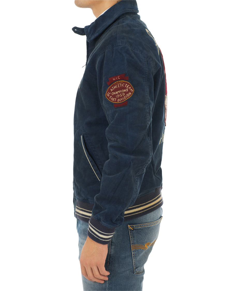 Herr | Jackor | Polo Ralph Lauren | Corduroy Backprint Jacket Norfolk Blue