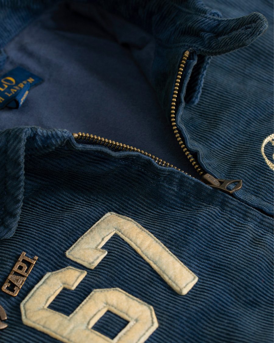 Herr | Jackor | Polo Ralph Lauren | Corduroy Backprint Jacket Norfolk Blue