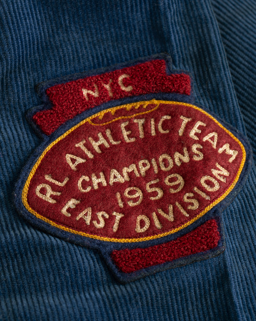 Herr | Jackor | Polo Ralph Lauren | Corduroy Backprint Jacket Norfolk Blue