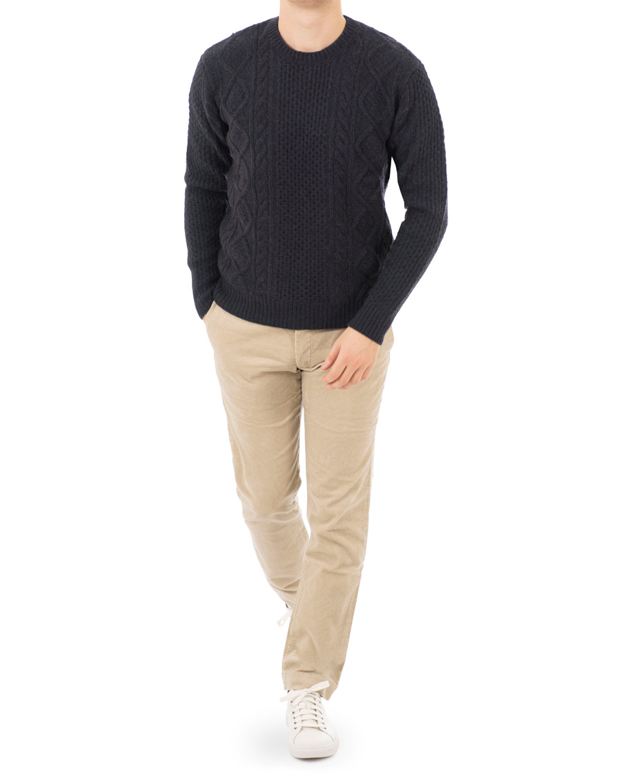 Herr | Byxor | Polo Ralph Lauren | Hudson Slim Fit Corduroy Trousers Stone Grey