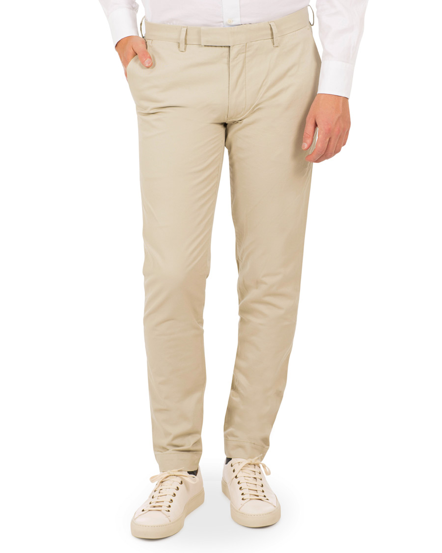 Herr | Byxor | Polo Ralph Lauren | Tailored Slim Fit Chinos Classic Stone