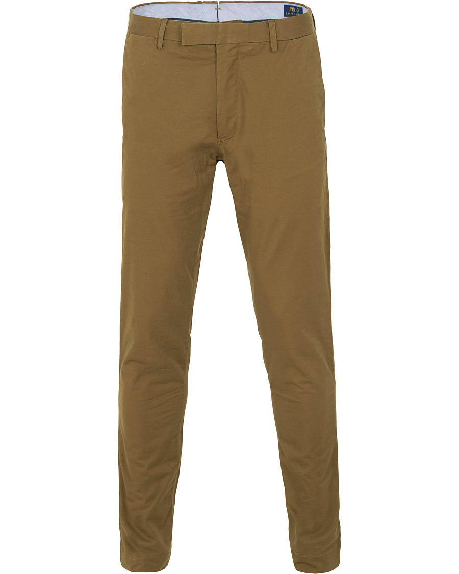 Herr | Byxor | Polo Ralph Lauren | Tailored Slim Fit Chinos Nature Brown