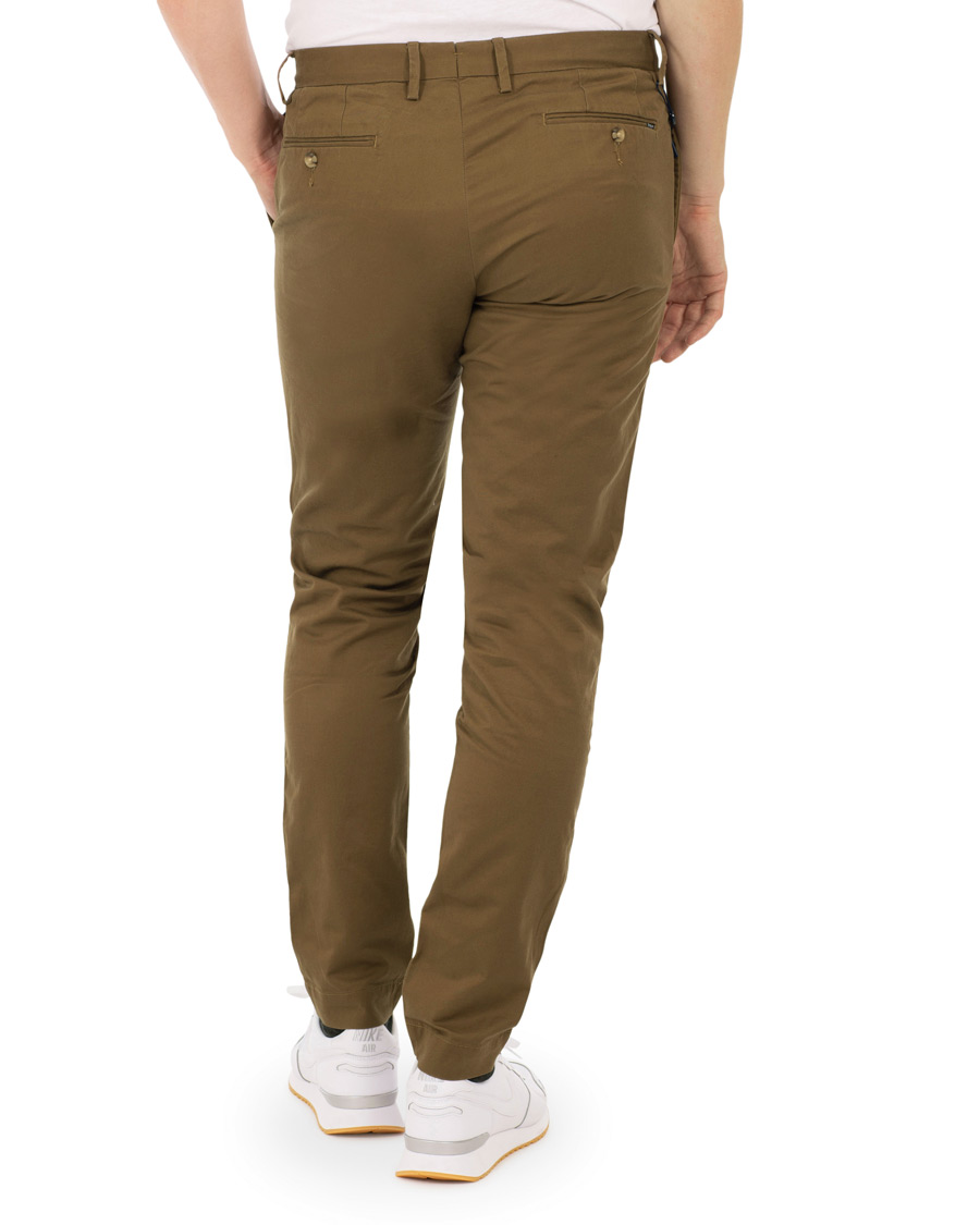 Herr | Byxor | Polo Ralph Lauren | Tailored Slim Fit Chinos Nature Brown