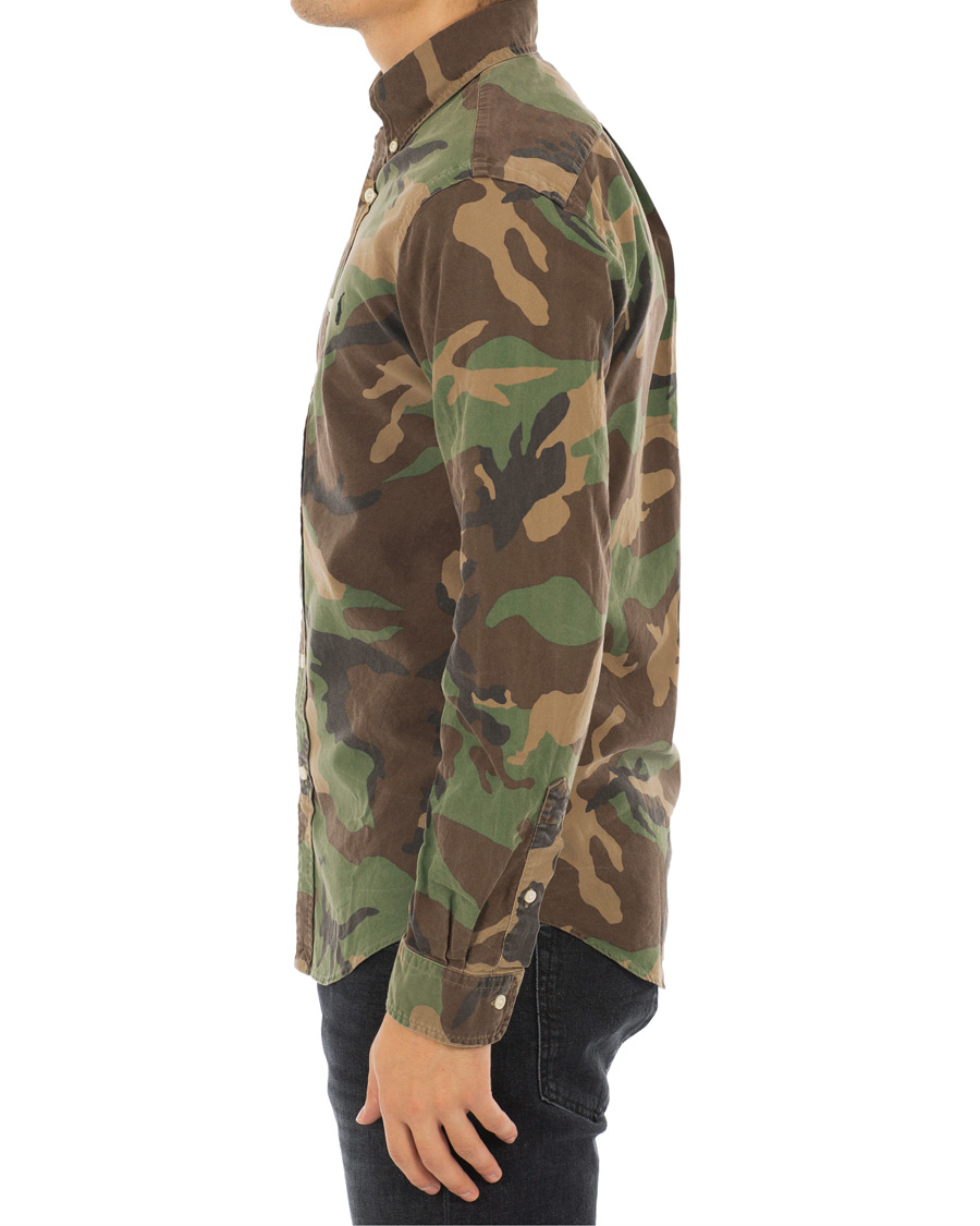 Herr | Skjortor | Polo Ralph Lauren | Slim Fit Camo Shirt Green
