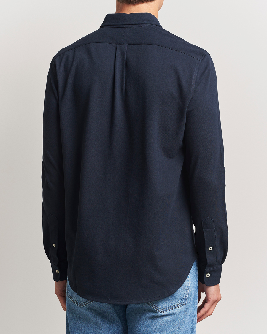 Herr | Skjortor | Polo Ralph Lauren | Featherweight Mesh Shirt Aviator Navy