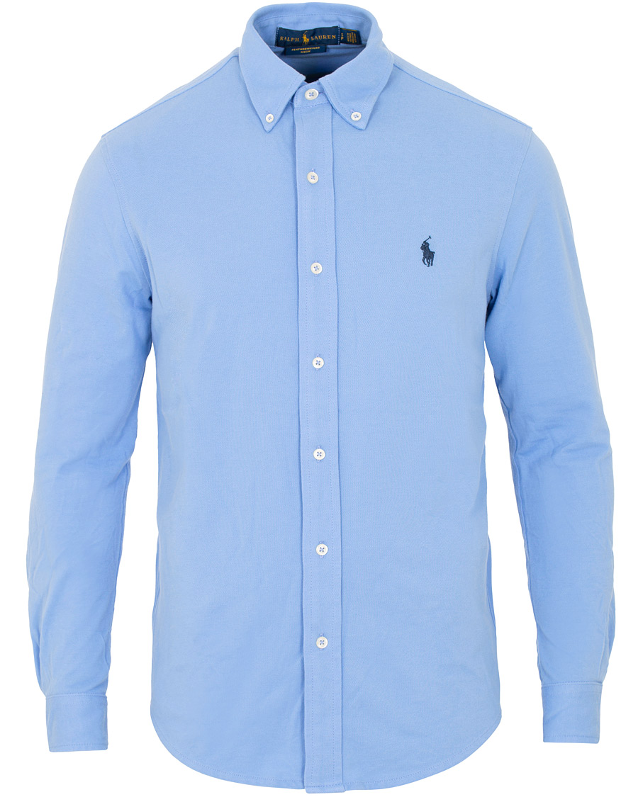 Herr | Skjortor | Polo Ralph Lauren | Slim Fit Featherweight Shirt Cabana Blue