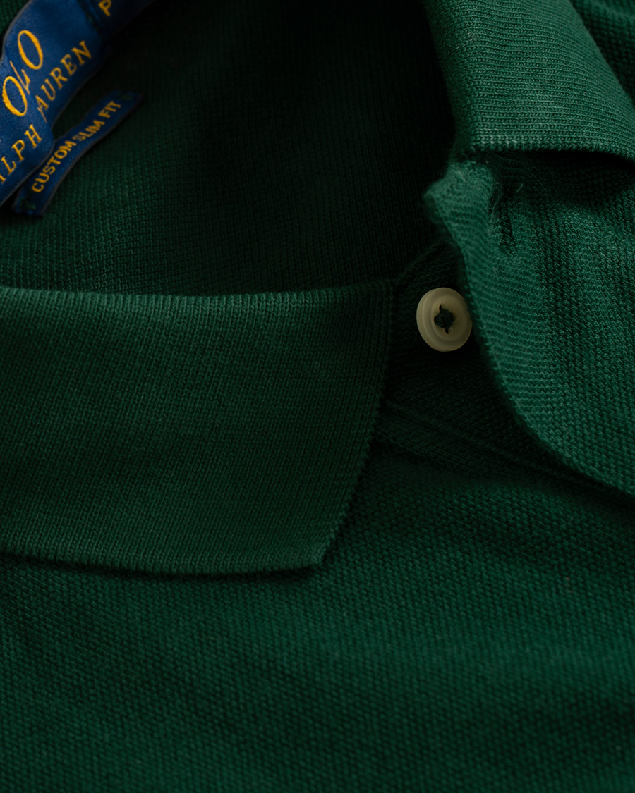 Herr | Pikéer | Polo Ralph Lauren | Custom Slim Fit Crest Polo College Green