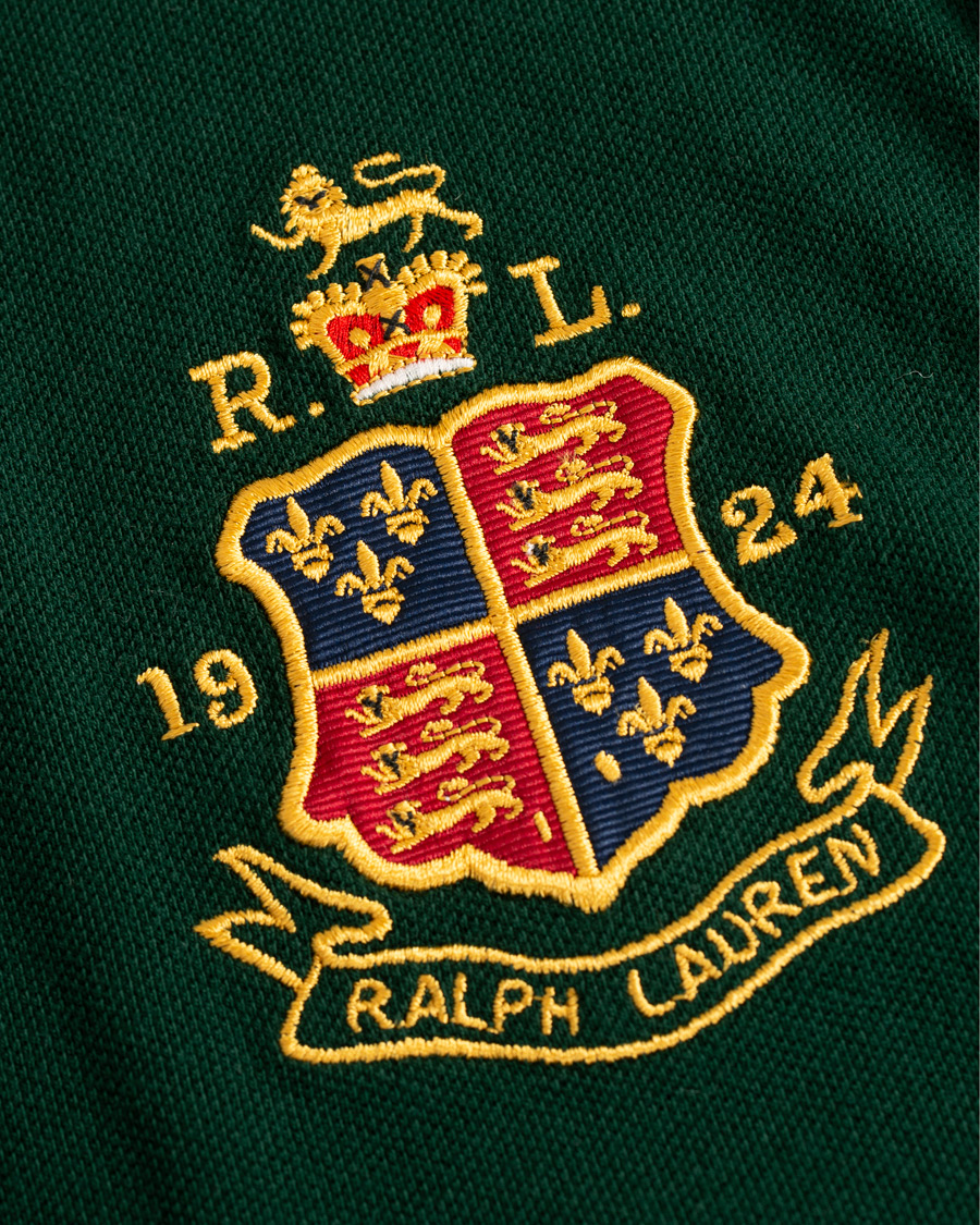 Herr | Pikéer | Polo Ralph Lauren | Custom Slim Fit Crest Polo College Green