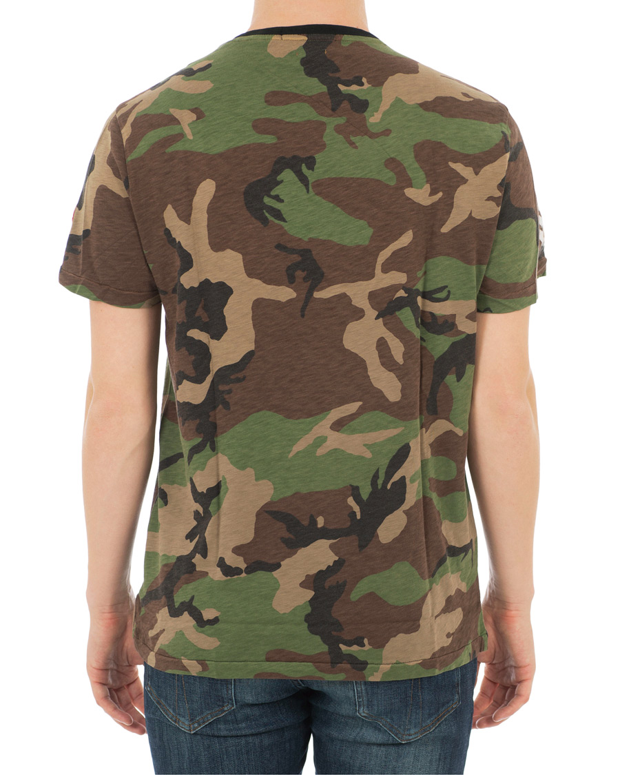 Herr | T-Shirts | Polo Ralph Lauren | Tiger Crew Neck Tee Camo