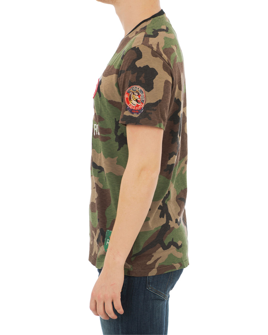 Herr | T-Shirts | Polo Ralph Lauren | Tiger Crew Neck Tee Camo