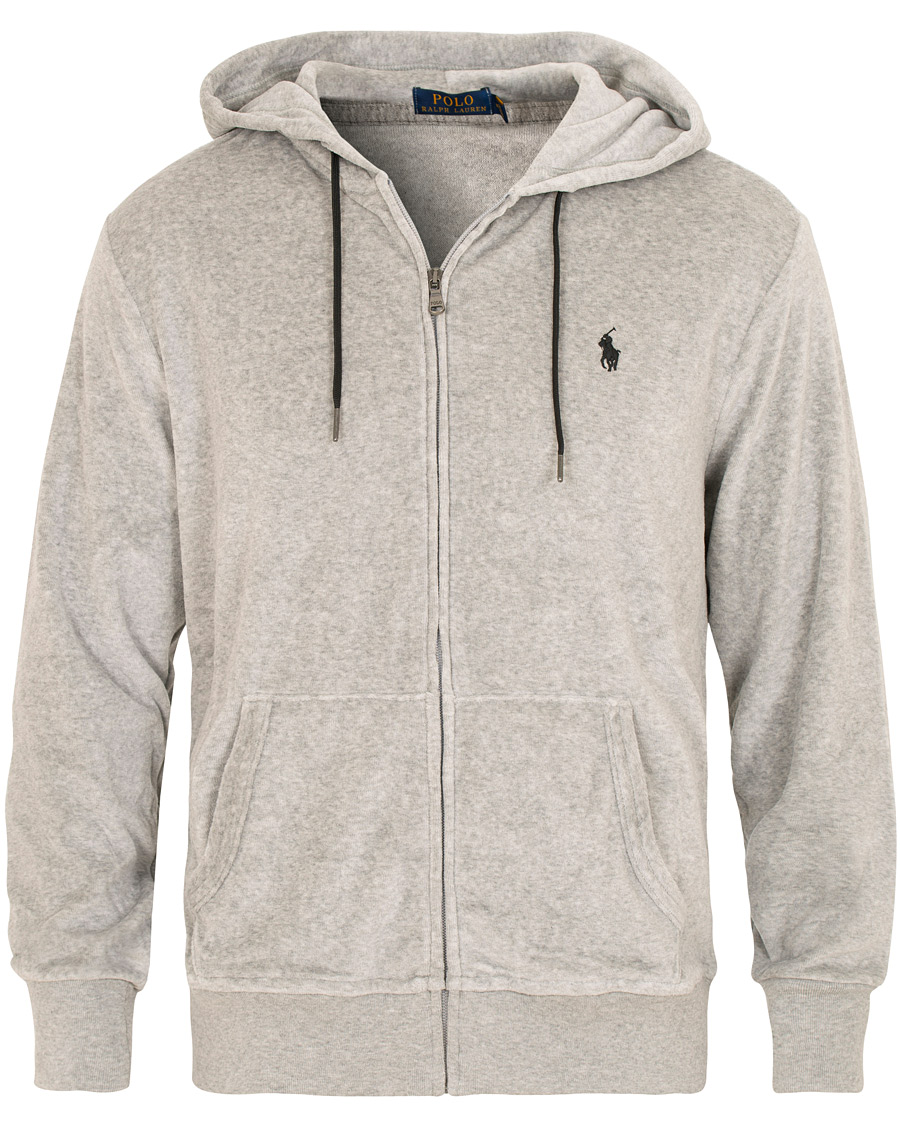 Herr | Tröjor | Polo Ralph Lauren | Velvet Full Zip Hoodie Andover Heather