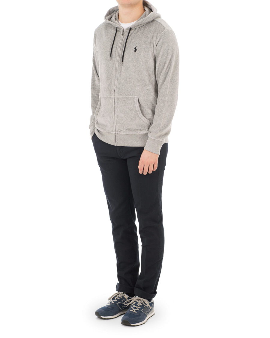 Herr | Tröjor | Polo Ralph Lauren | Velvet Full Zip Hoodie Andover Heather