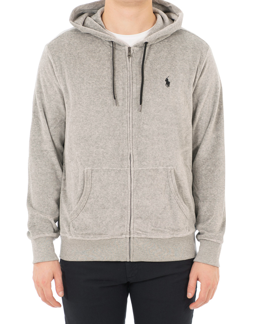 Herr | Tröjor | Polo Ralph Lauren | Velvet Full Zip Hoodie Andover Heather