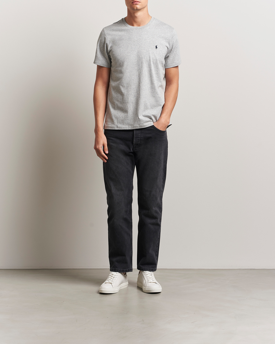 Herr | T-Shirts | Polo Ralph Lauren | Liquid Cotton Crew Neck T-Shirt Andover Heather
