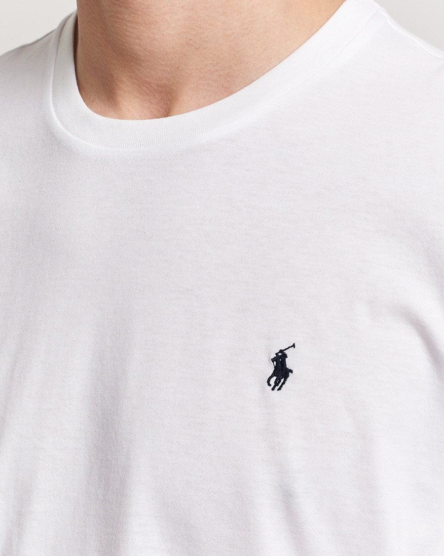 Herr | T-Shirts | Polo Ralph Lauren | Liquid Cotton Crew Neck T-Shirt White