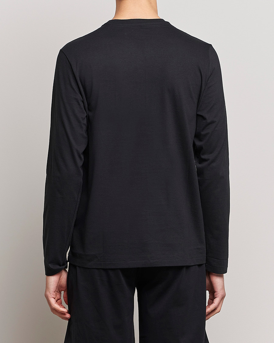 Herr | T-Shirts | Polo Ralph Lauren | Liquid Cotton Long Sleeve Crew Neck Tee Black