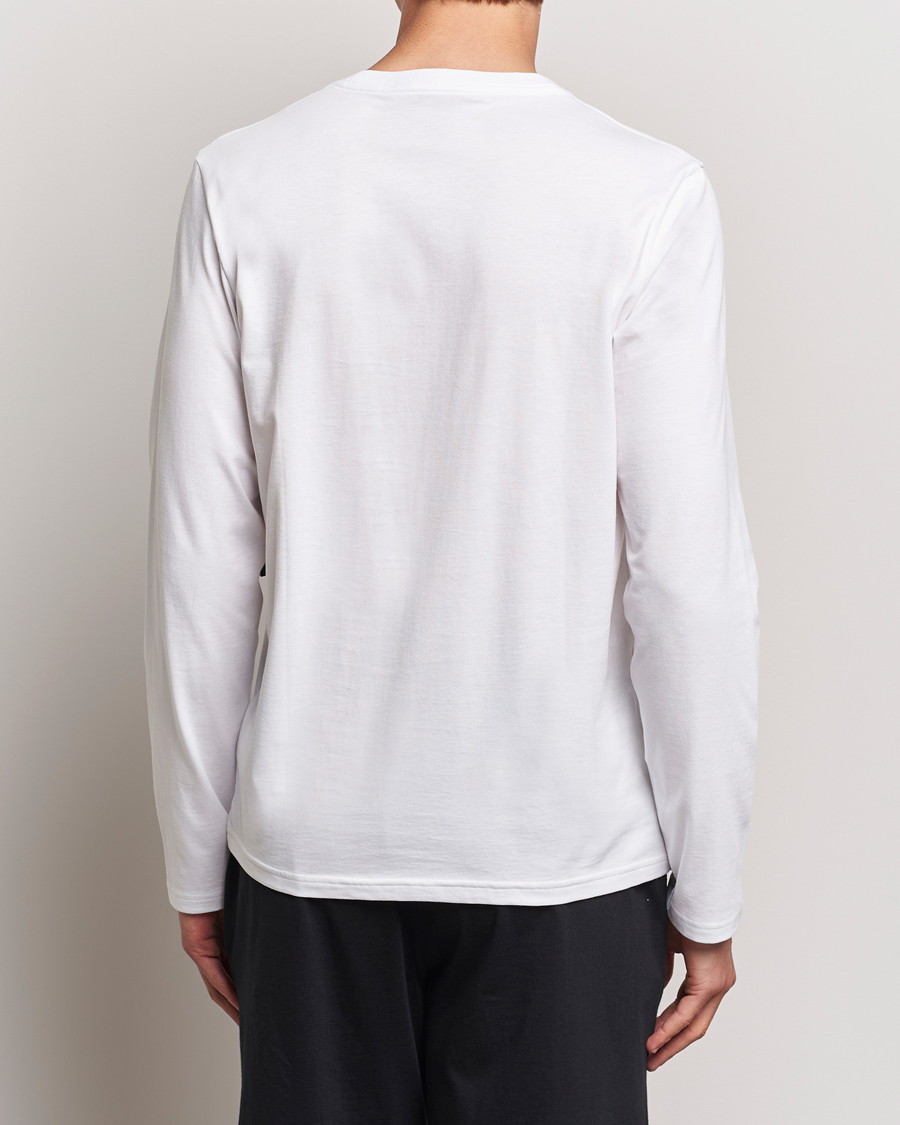 Herr | T-Shirts | Polo Ralph Lauren | Liquid Cotton Long Sleeve Crew Neck Tee White
