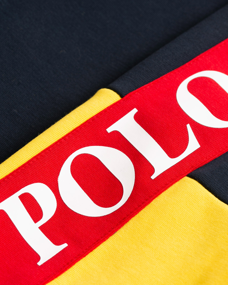 Herr | Tröjor | Polo Ralph Lauren | Active Block Hoodie Yellow/Navy