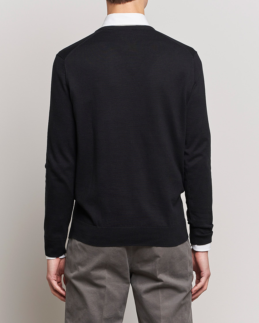 Herr | Tröjor | Polo Ralph Lauren | Pima Cotton V-neck Pullover Polo Black