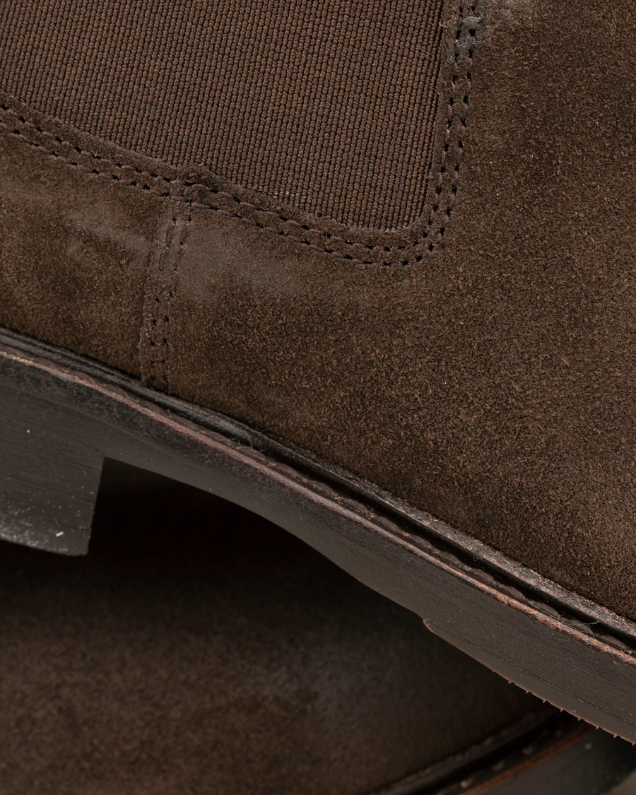 Herr | Polo Ralph Lauren Normanton Suede Chelsea Boot Dark Brown | Polo Ralph Lauren | Normanton Suede Chelsea Boot Dark Brown