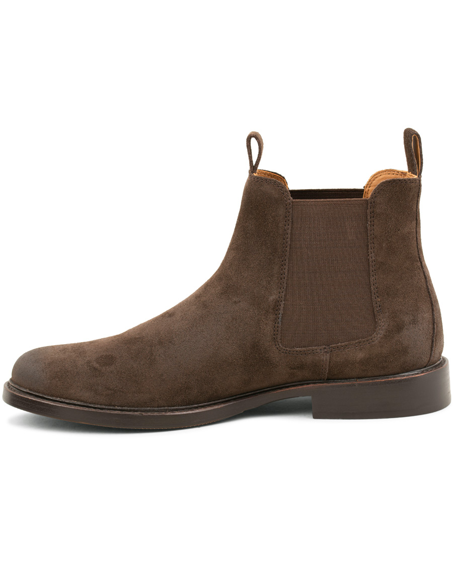 Herr | Polo Ralph Lauren Normanton Suede Chelsea Boot Dark Brown | Polo Ralph Lauren | Normanton Suede Chelsea Boot Dark Brown