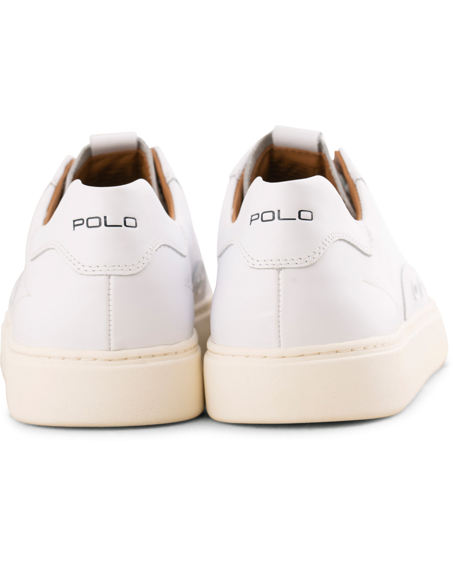 Herr | Polo Ralph Lauren Court 100 Lux Sneaker White | Polo Ralph Lauren | Court 100 Lux Sneaker White