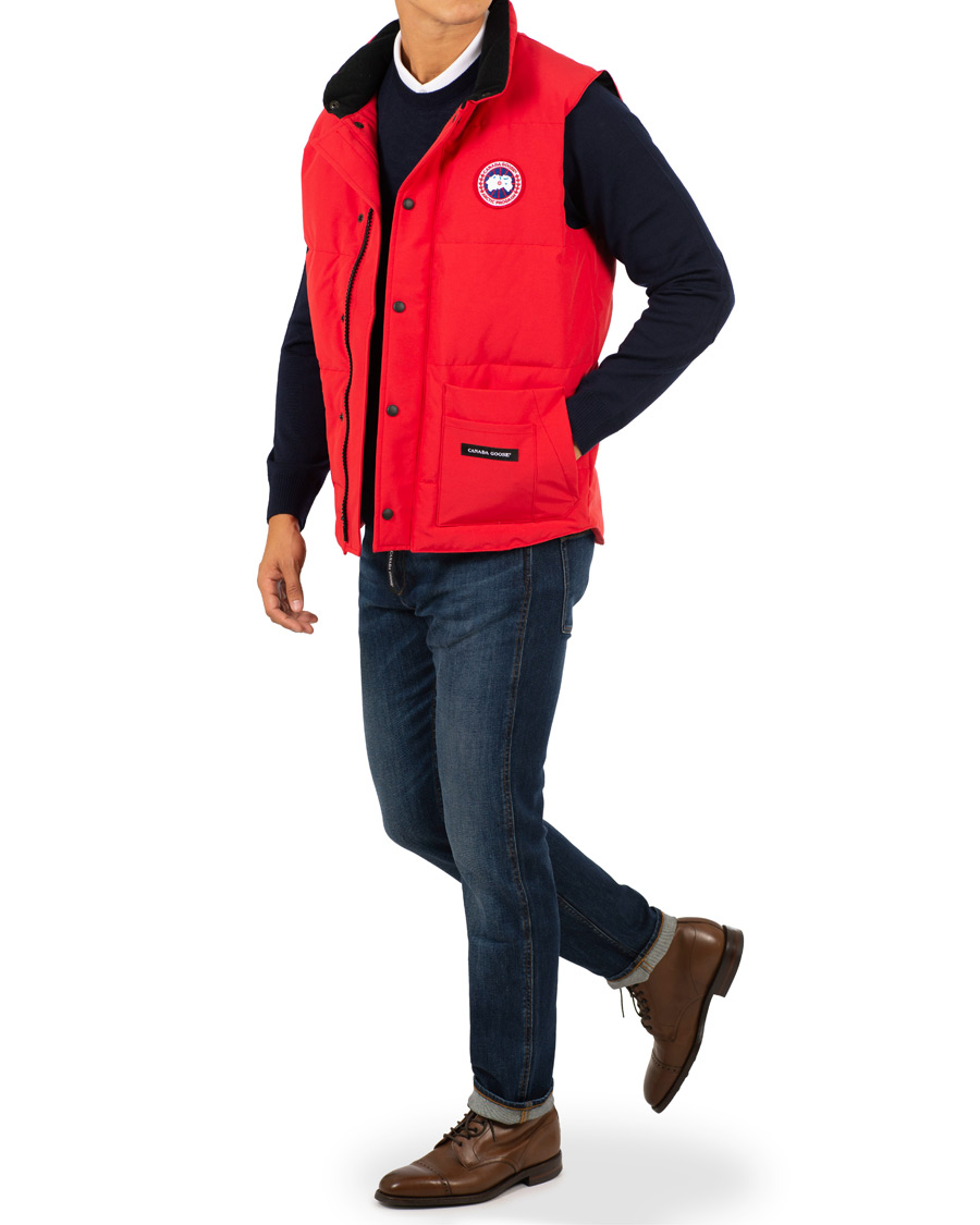 Herr | Jackor | Canada Goose | Freestyle Crew Vest Red