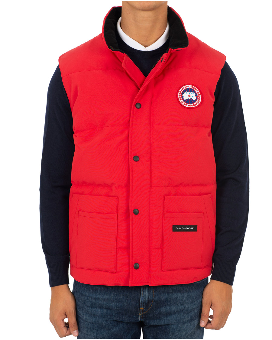 Herr | Jackor | Canada Goose | Freestyle Crew Vest Red