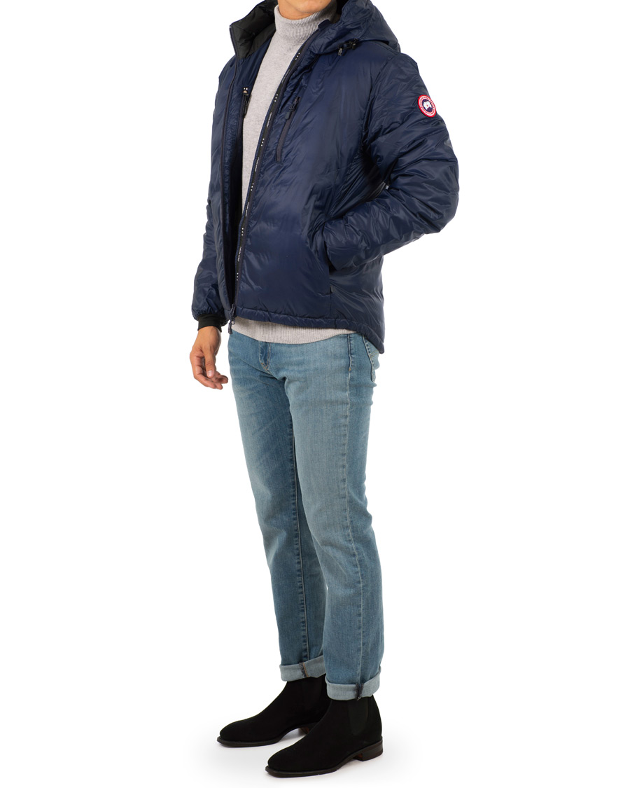 Herr | Jackor | Canada Goose | Lodge Hoody Down Jacket Admiral Blue