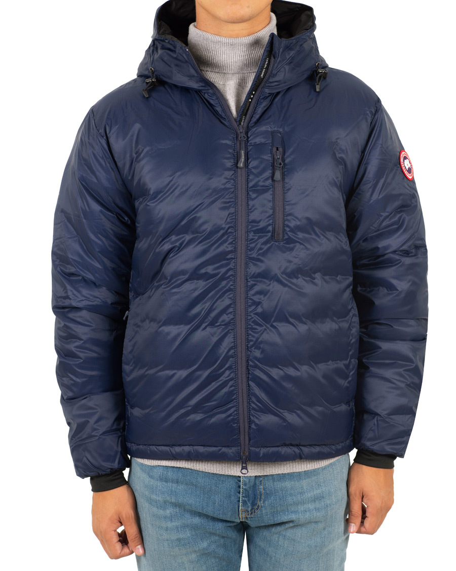 Herr | Jackor | Canada Goose | Lodge Hoody Down Jacket Admiral Blue