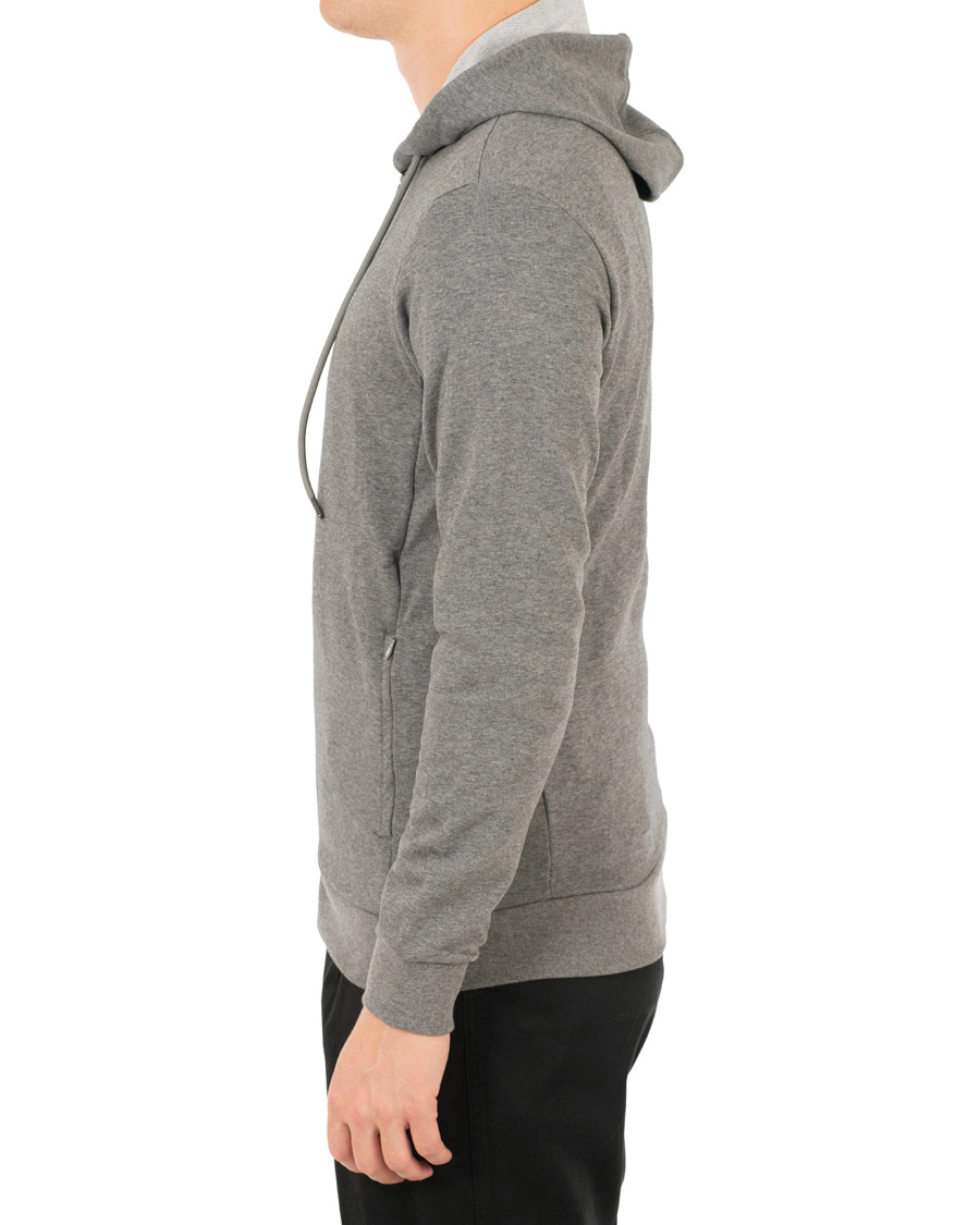 Herr | Tröjor | Emporio Armani | Full Zip Hoodie Grey Melange