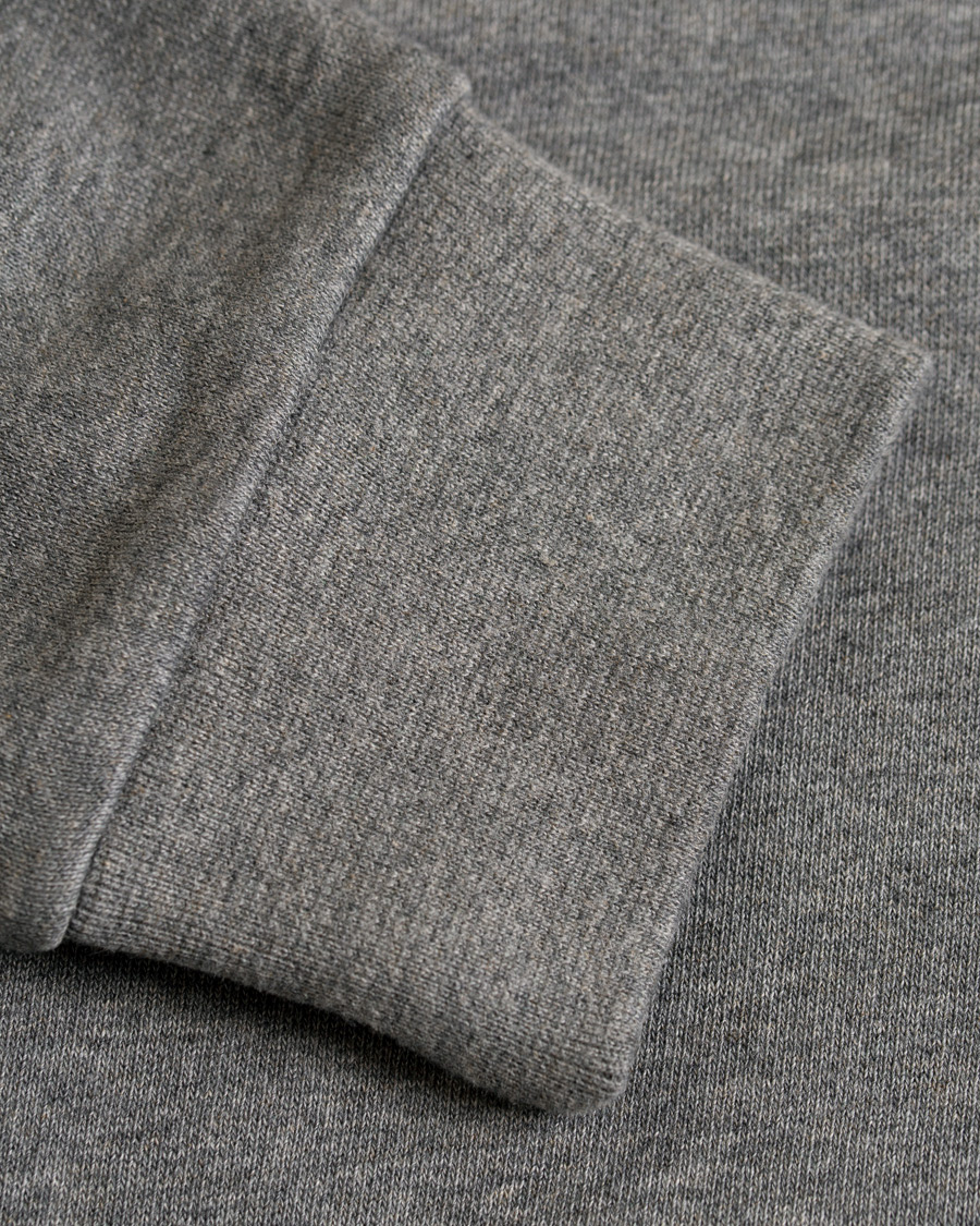 Herr | Tröjor | Emporio Armani | Full Zip Hoodie Grey Melange