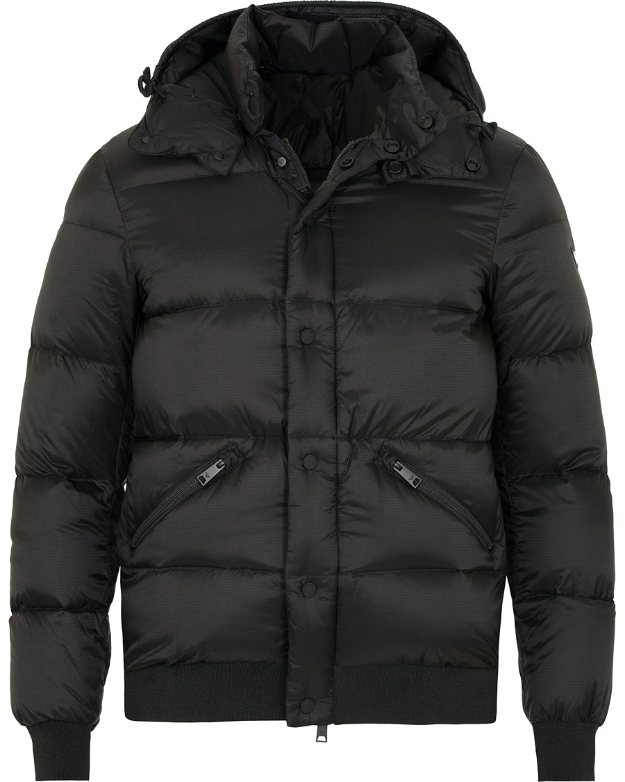 Herr | Jackor | Emporio Armani | Down Hooded Jacket Black