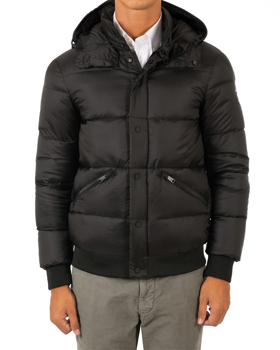 Herr | Jackor | Emporio Armani | Down Hooded Jacket Black