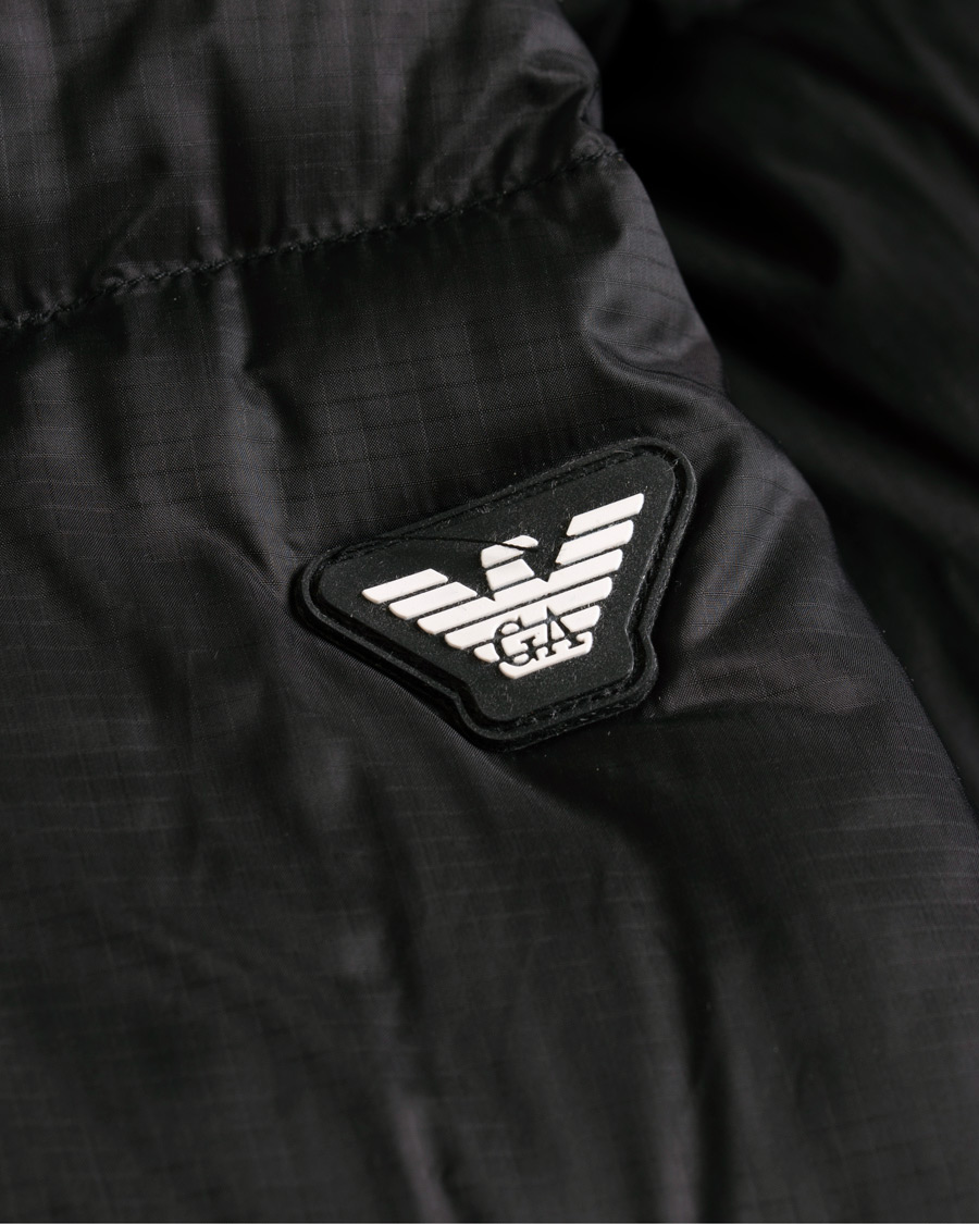 Herr | Jackor | Emporio Armani | Down Hooded Jacket Black