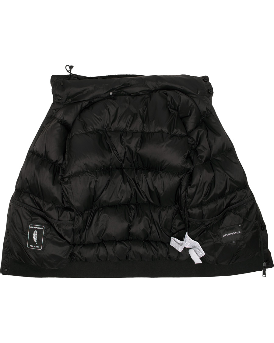 Herr | Jackor | Emporio Armani | Down Hooded Jacket Black