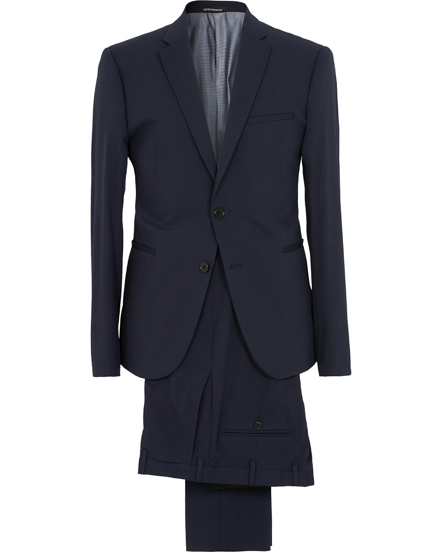Herr | Kostymer | Emporio Armani | M-Line Stretch Suit Dark Blue