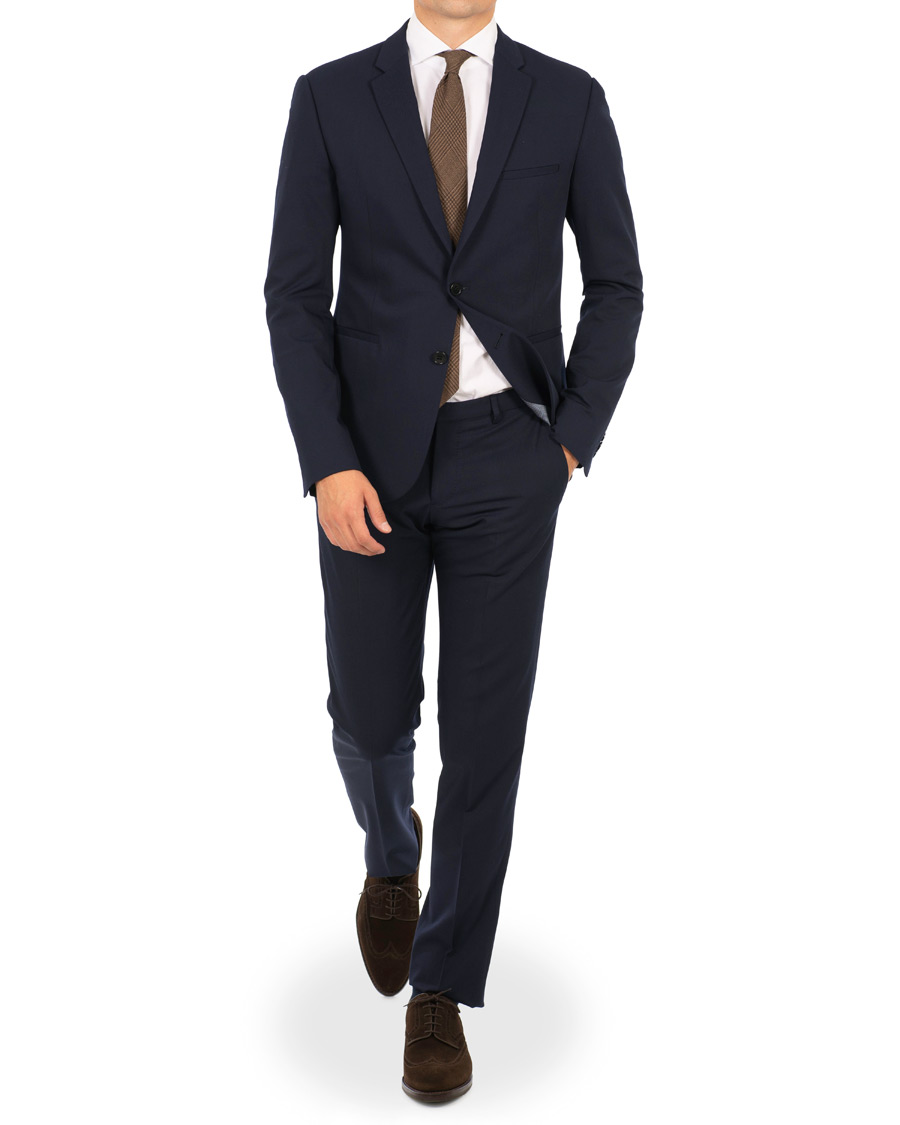 Herr | Kostymer | Emporio Armani | M-Line Stretch Suit Dark Blue