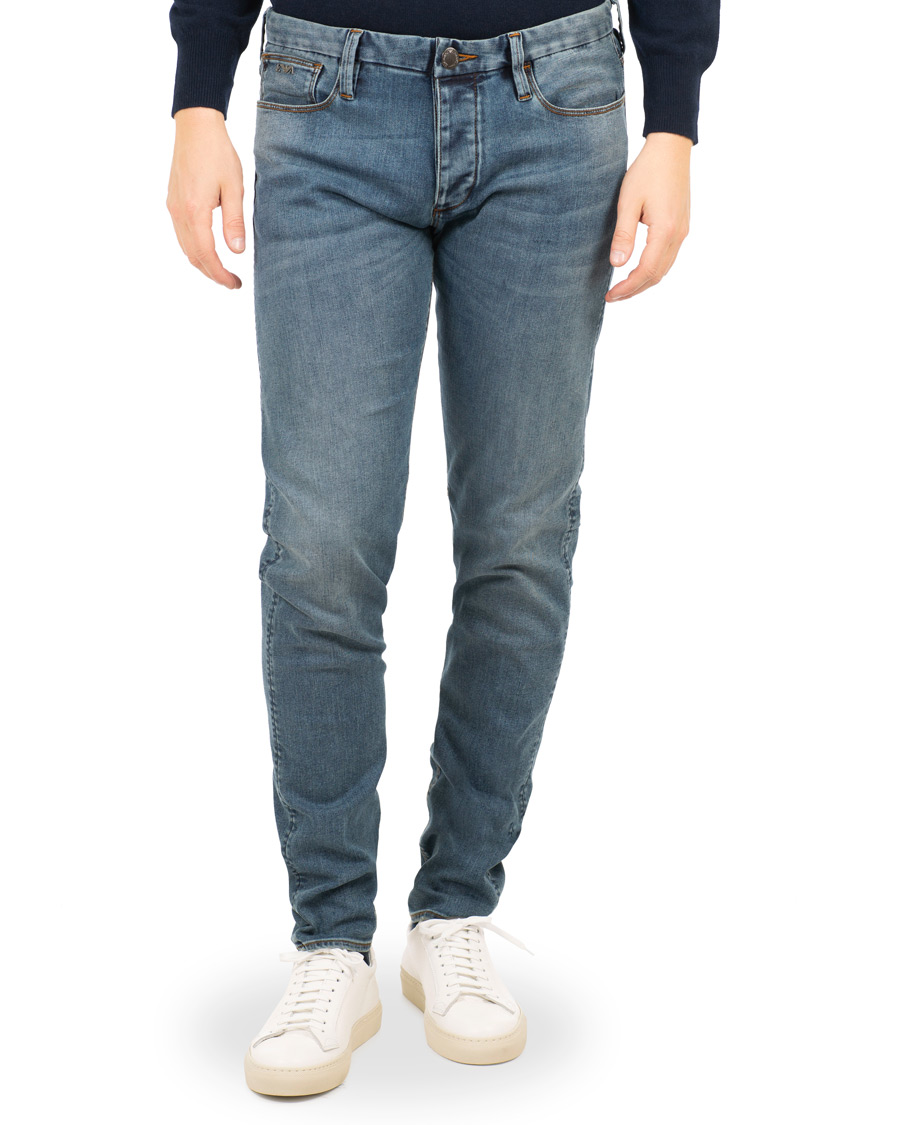 Herr | Jeans | Emporio Armani | Extra Slim Fit Jeans Mid Blue