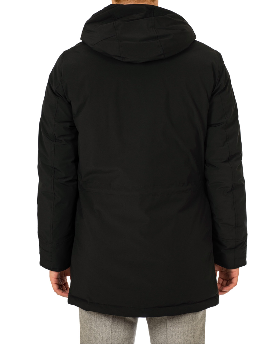 Herr | Jackor | Woolrich | Stretch Military Parka Black