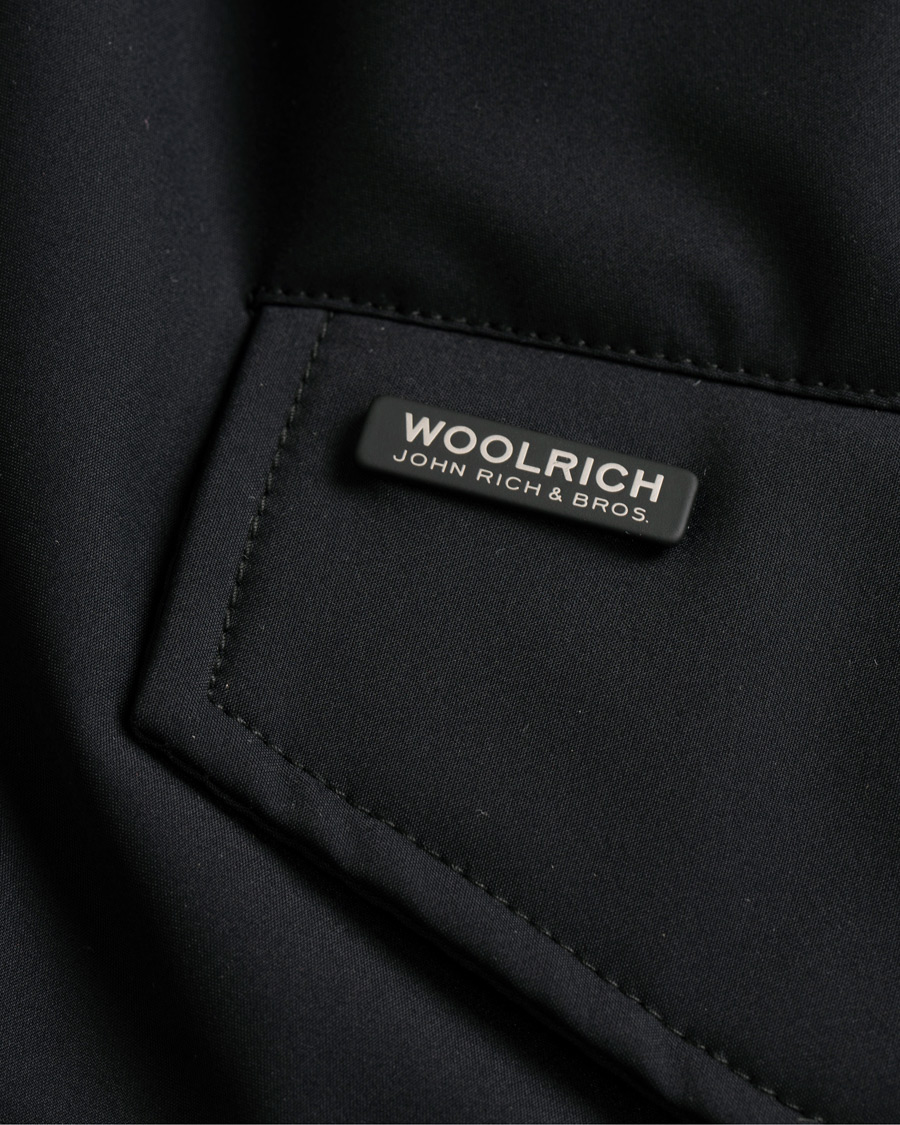 Herr | Jackor | Woolrich | Stretch Military Parka Black