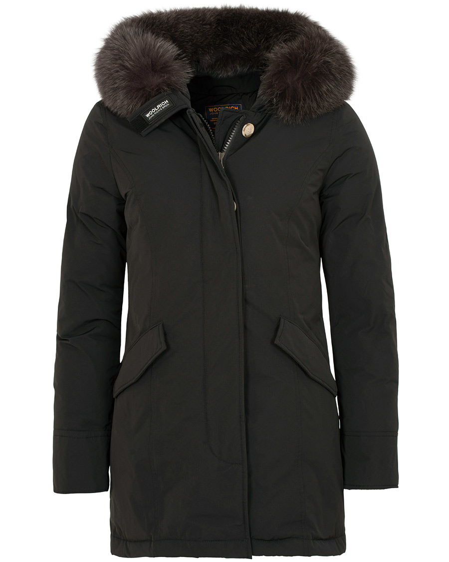 Herr | Jackor | Woolrich | Woman Luxury Arctic Parka Fox Black